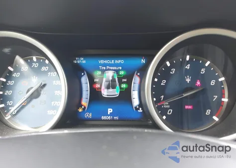 2017 Maserati Ghibli S Q4 z USA, uszkodzony, nr VIN ZAM57RTA5H1229995